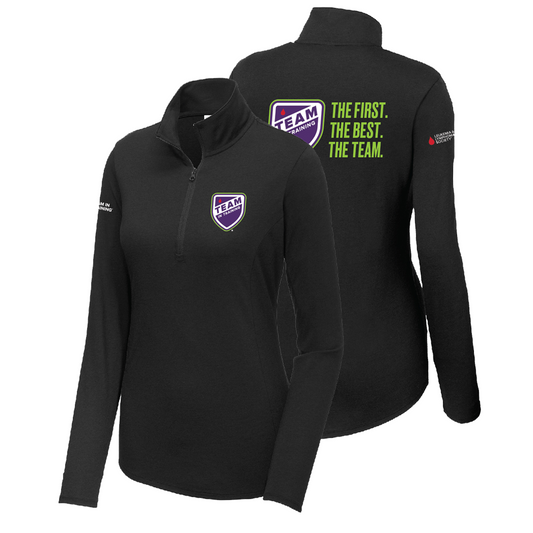 TNT - Ladies Team Sport-Tek Tri-Blend Wicking 1/4-Zip Pullover