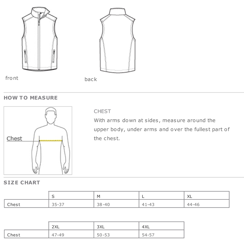 Volunteer - Men's Vest - Product Made To Order