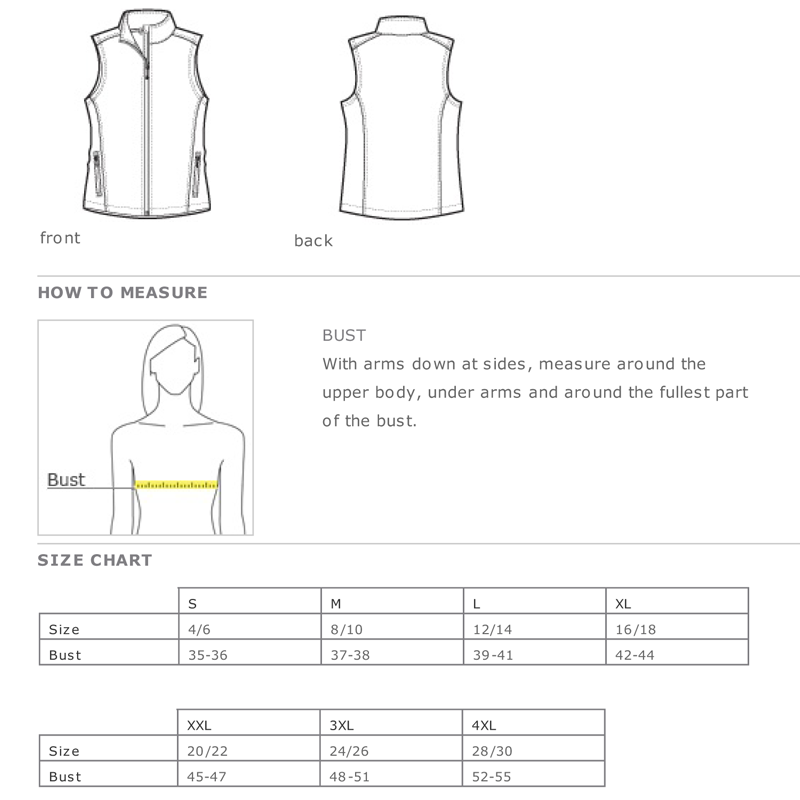 Volunteer - Ladies' Vest - Product Made To Order